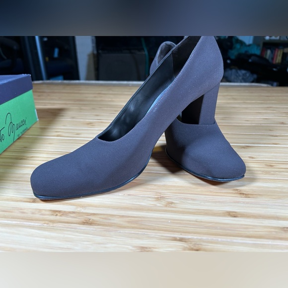 Sesto Meucci Brown Heels Size 10 Used - Picture 16 of 16